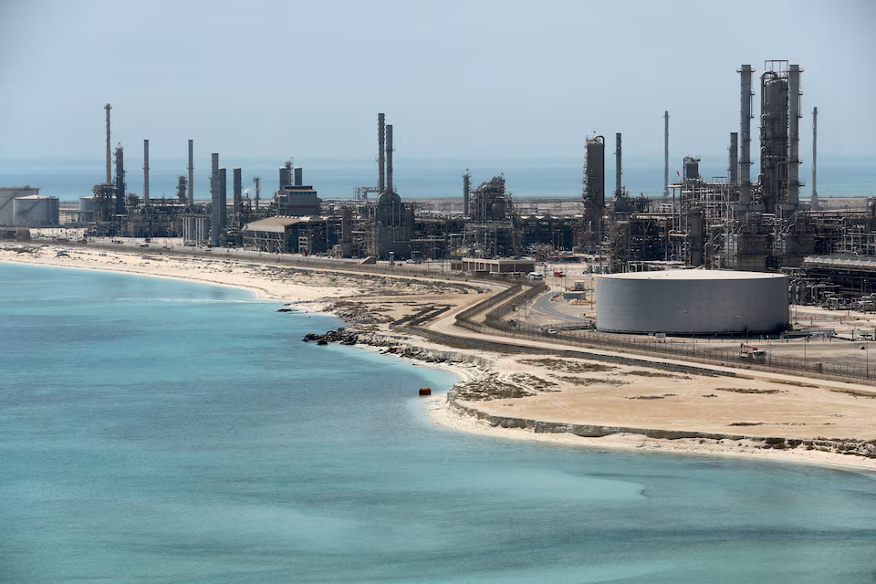 Oil climbs over 3% to near six-week high as conflict threatens key oil transit routes.