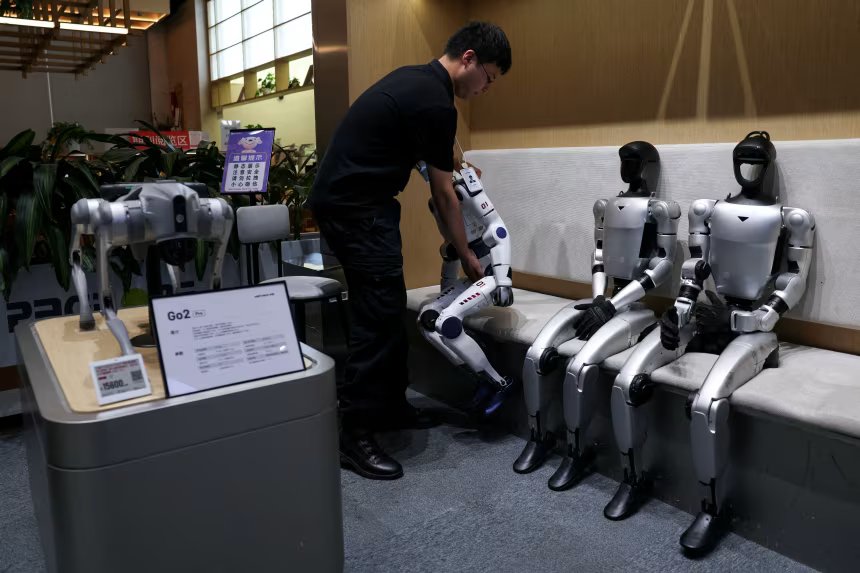 World’s top humanoid maker and its dancing robots waltz towards record IPO listing in China .
