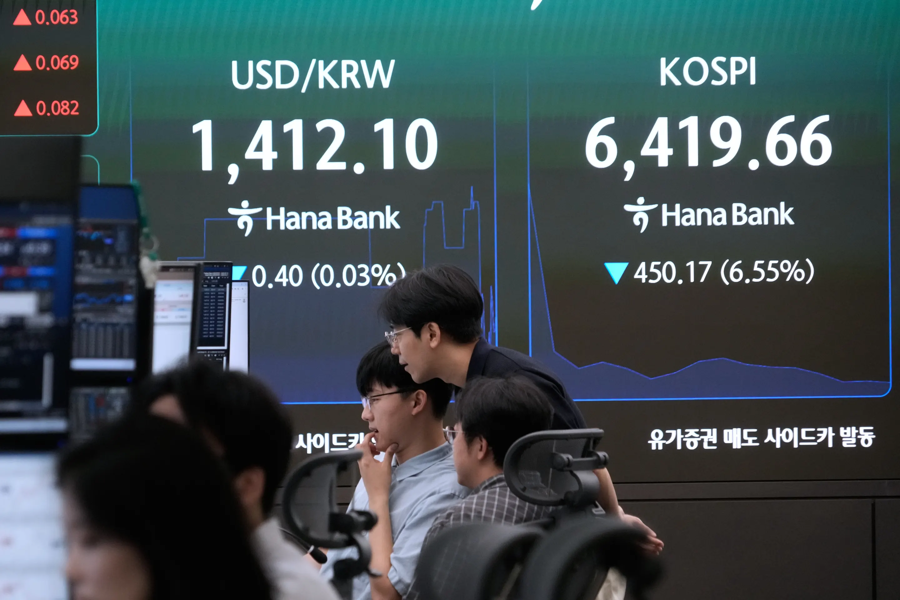 World shares mostly decline, hit by heavy selling of AI-related shares.