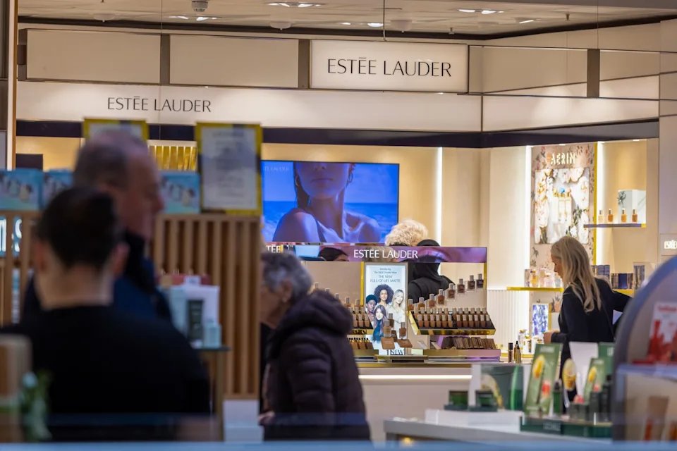 Estée Lauder stock jumps as sales beat estimates.