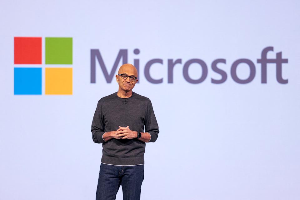 Microsoft earnings report on deck with stock slide, Azure growth, and OpenAI deal hanging over company.