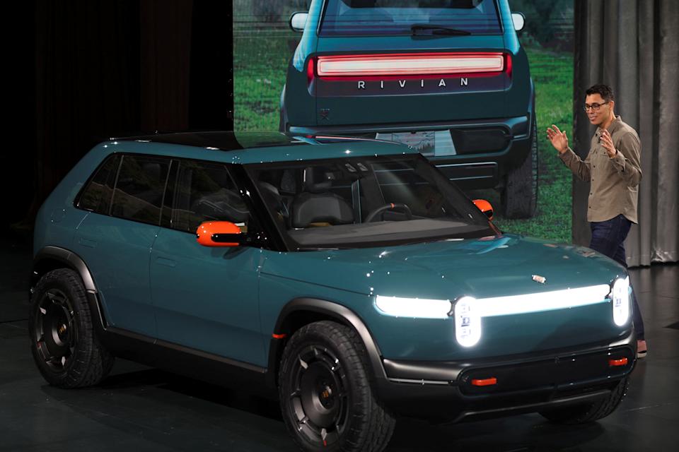 Rivian reports smaller Q1 loss than expected, reaffirms outlook.