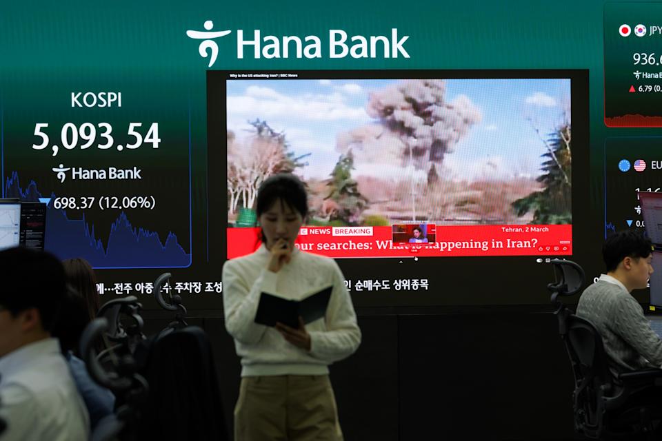 Panic Sweeps Korean Stocks in Biggest One-Day Crash on Record.