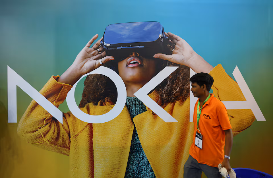 AI boom lifts Nokia sales, shares hit 16-year high after earnings beat.